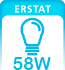Tavle Erstat 58W