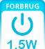 Tavle Forbrug 1.5W