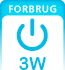 Tavle Forbrug 3W