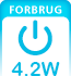 Tavle Forbrug 4.2W