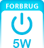 Tavle Forbrug 5W