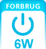 Tavle Forbrug 6W