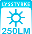 Tavle Lysstyrke 250
