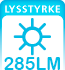 Tavle Lysstyrke 285