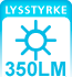 Tavle Lysstyrke 350 lumen