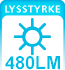 Tavle Lysstyrke 480 lumen