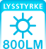 Tavle Lysstyrke 800