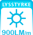 Tavle Lysstyrke 900lm